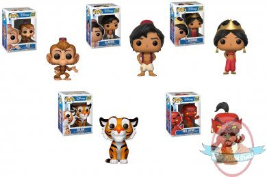 Pop! Disney Aladdin Set of 5 Figures Funko