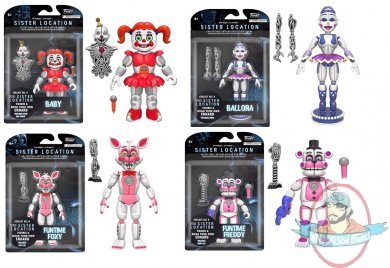 Five Nights at Freddy's 5" Sister Location Set of 4 Funko