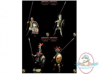 1/6 Scale Warriors Greek Hoplite - Set of 4 by ACI 