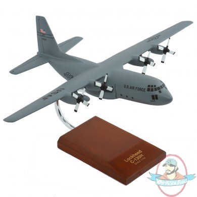 C-130H Hercules (Gray) 1/100 Scale Model AC130GT by Toys & Models