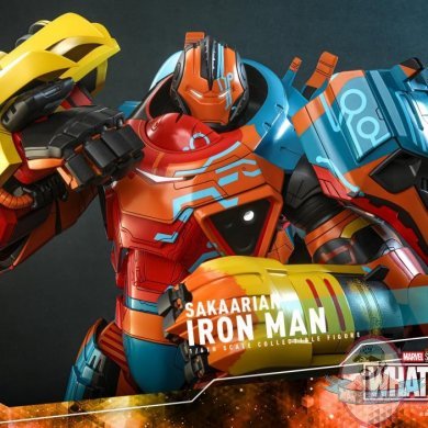 1/6 Marvel What If? Sakaarian Iron Man Figure Hot Toys TMS122 912663