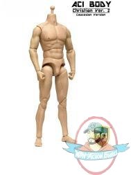 ACI 1/6 Scale Christian Med Built Body Ver. 2 AB9 Caucasian Skin Tone
