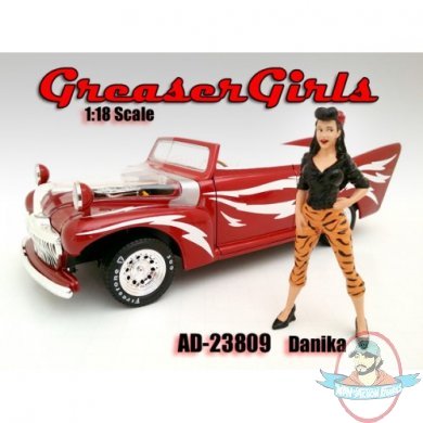 1:18 Scale Diorama Greaser Girl  Danika American Diorama 