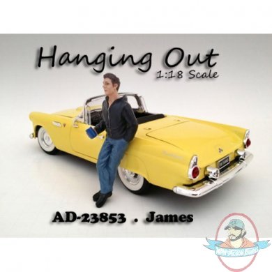 1:18 Scale Diorama Hanging Out James American Diorama 