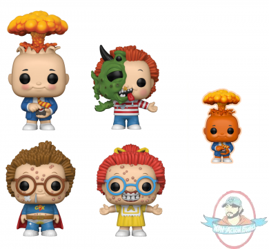 Pop Garbage Pail Kids Set of 5 Vinyl Figures Funko