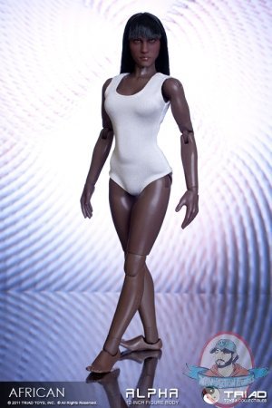 African Alpha Female Action Figure Body by Triad Toys