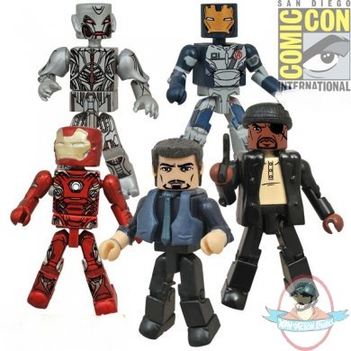 SDCC 2015 Exclusive Avengers Age of Ultron Marvel Minimates Set of 5 