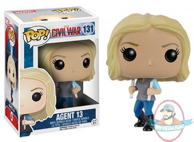 Pop! Marvel Captain America Civil War Agent 13 Funko