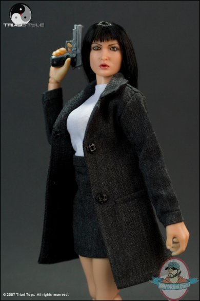 Agent 2.0 Dark Grey Female Outfit Set by Triad Toys