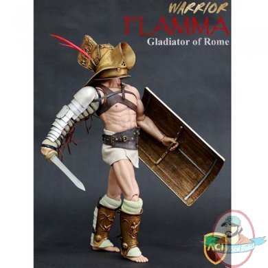 1/6 Scale Boxed Figure Flamma, Gladiator of Rome by Aci Toys