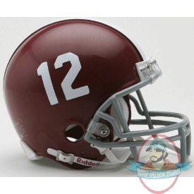 Alabama Crimson Tide #12 NCAA Mini Authentic Helmet by Riddell