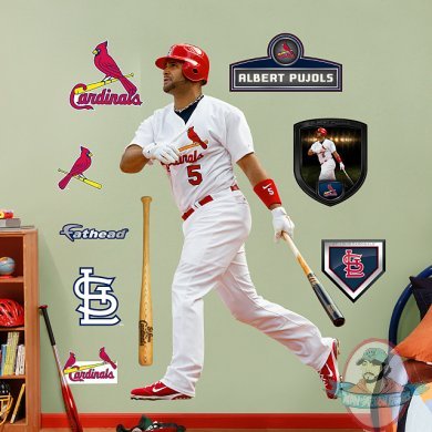Fathead Fat Head Albert Pujols St.Louis Cardinals Fathead Fat Head Albert Pujols St.Louis Cardinals