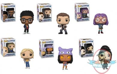 Pop! Marvel: Marvel's Runaways Set of 6 Vinyl Figures Funko