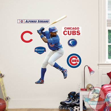 Fathead Jr.Alfonso Soriano Chicago Cubs MLB