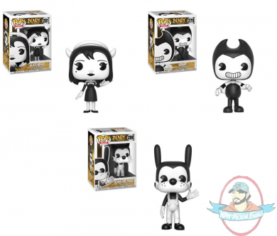 Pop! Games Bendy and the Ink Machine Series 1 Set of 3 Figures Funko