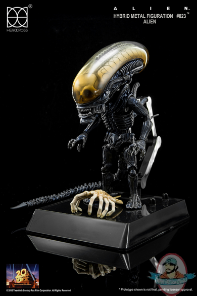 Herocross Hybrid Metal Figuration 023 1979 The Alien Diecast Figure