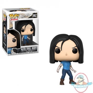 Pop! Movies Alita Battle Angel:Alita Doll Body #562 Figure Funko