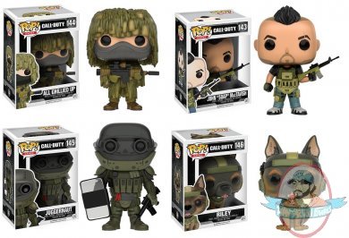 Pop! Games Call of Duty Set of 4 Figures by Funko