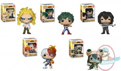 Pop! Animation My Hero Academia Set of 5 Vinyl Figures Funko