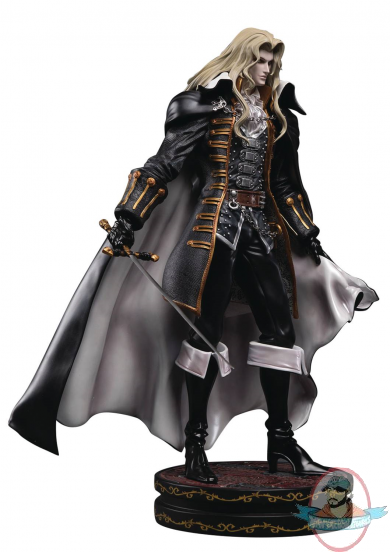 Castlevania Symphony of The Night Alucard Statue First 4 Figures