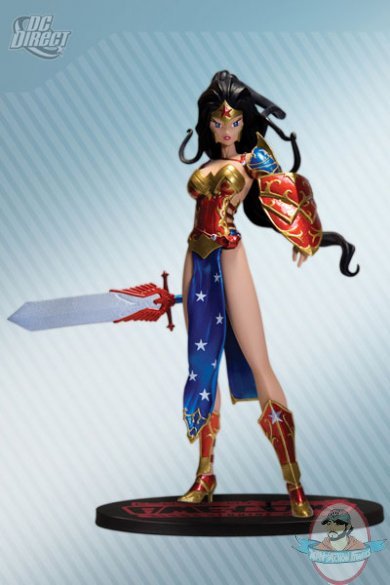 Ame Comi Heroine Series Wonder Woman Re-Paint PVC Figure DC Direct