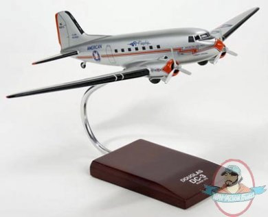 DC-3 American 1/72 Scale Model KDC3AAT by Toys & Models