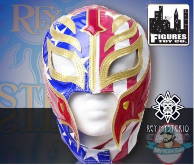 WWE Rey Mysterio Kid Size American Flag Replica Mask
