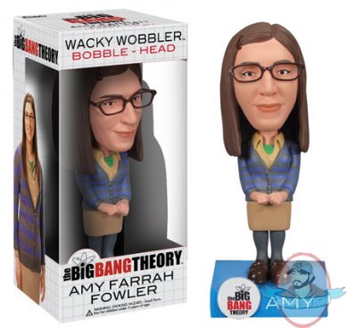 Big Bang Theory Amy Farrah Fowler Bobble Head Wacky Wobbler by Funko