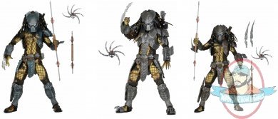 Predators 7-Inch Figure Series 15 Set of 3 Predators by Neca