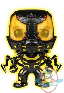 Pop! Marvel Ant-Man Glow in The Dark Yellow Jacket Figure Funko JC