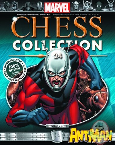 Marvel Chess Figurine Magazine #24 Ant-Man White Pawn Eaglemoss
