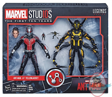 Marvel Cinematic Universe MCU 10th Anniv Ant-Man Yellow Jacket Hasbro