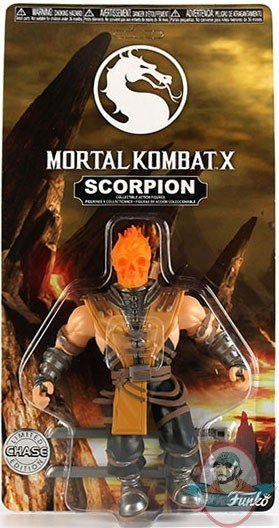 toy scorpion mortal kombat 6 inch action figures