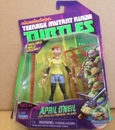 Teenage Mutant Ninja Turtles Basic Action Figure April O'neil Playmate