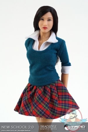 New Skool/School Aqua Female Outfit Set by Triad Toys