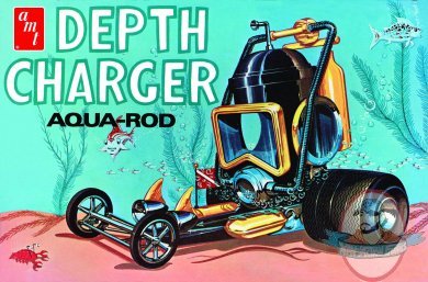 Depth Charger Aqua-Rod 1/25 Model Kit