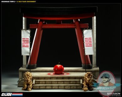 G.I. Joe Arashikage Temple 12" Environment Sideshow Collectibles