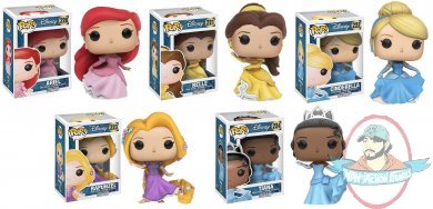 Pop!: Disney Princess Set of 5 Vinyl Figures by Funko