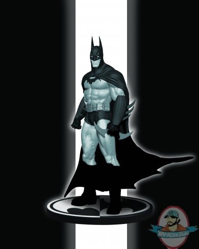 Batman Arkham Asylum Black And White Statue by DC Direct