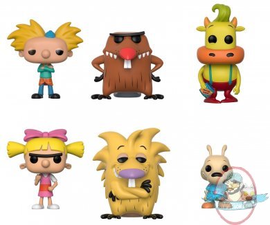 Pop! Tv 90s Nickelodeon Series 2 Set of 6 Figures Funko