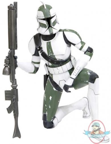 Star Wars The Clone Wars Artfx+ Series 2 Clone Trooper Commander Gree