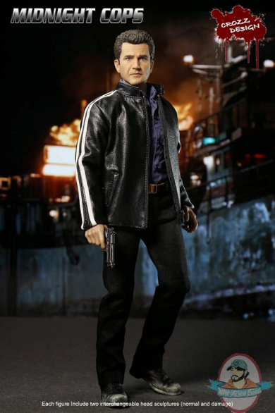 1/6 Sixth Scale Midnight Cops Martin 001A Action Figure Crozz Design