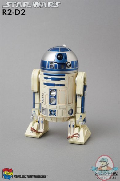Star Wars Talking Light Up R2-D2 Real Action Heroes Figure by Medicom
