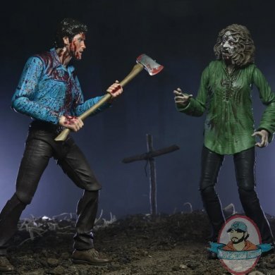 Evil Dead Ultimate Bloody Ash and Cheryl Williams 7in Figures 2PK Neca