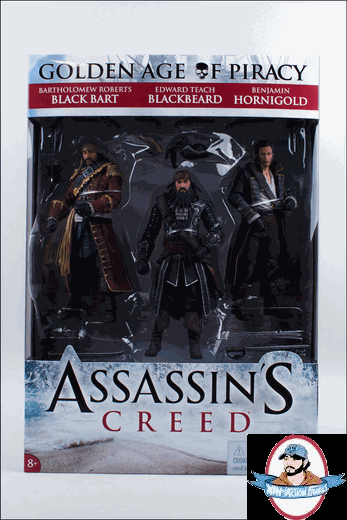 Assassins Creed IV Golden Age of Piracy 3-Pack by McFarlane