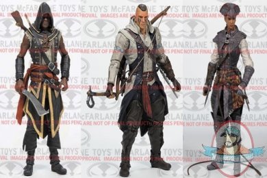 Assassin's Creed Series 2 Set of 3 Action Figures McFarlane