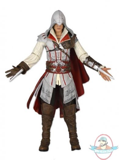 Assassins Creed 2 Ezio 7" Action Figure White by NECA