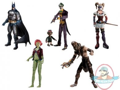 Batman: Arkham Asylum Series 1 & 2 Set of 5 Figures