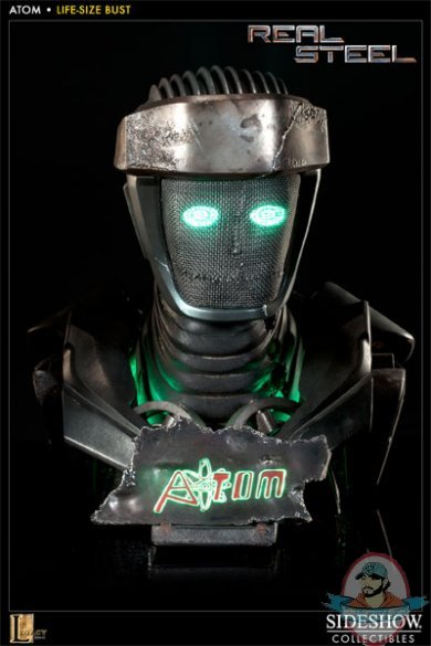  Atom Real Steel Life-Size Bust by Sideshow Collectibles