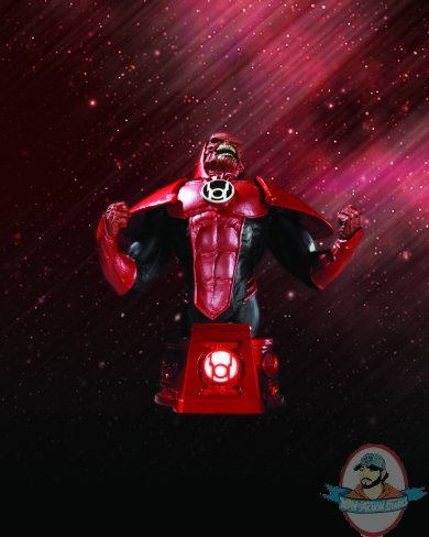 Heroes of the DCU Blackest Night Red Lantern Atrocitus Bust Dc Direct